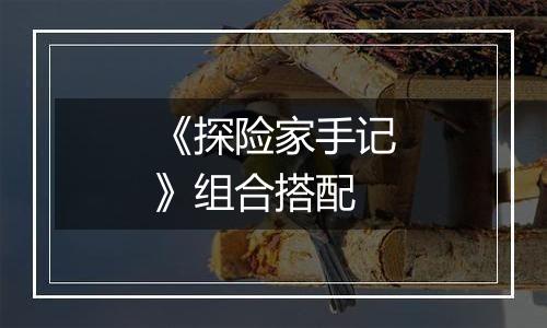 《探险家手记》组合搭配