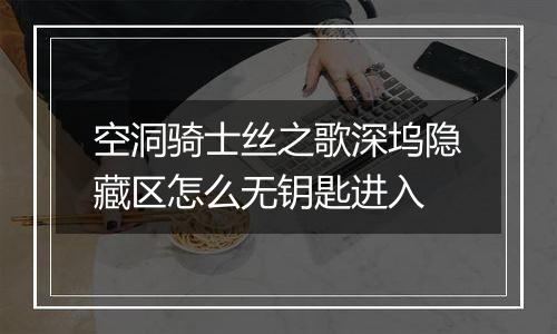 空洞骑士丝之歌深坞隐藏区怎么无钥匙进入