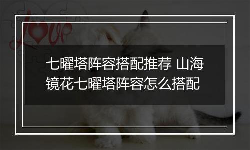 七曜塔阵容搭配推荐 山海镜花七曜塔阵容怎么搭配