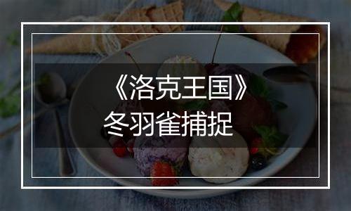 《洛克王国》冬羽雀捕捉